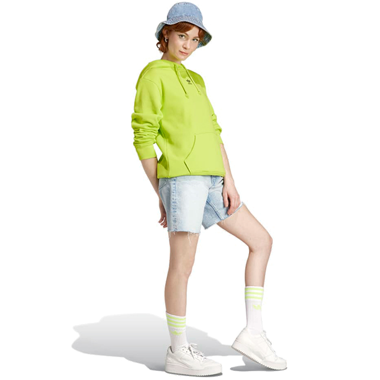 Толстовка Adidas HOODIE 2XS Салатовый Женский photo 4